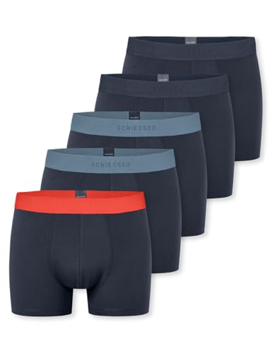 Schiesser Herren 5 Pack Boxershorts Unterwäsche mit Webgummibund Bio-Baumwolle - 95/5 Organic Schiesser Herren 5 Pack Boxershorts Unterwäsche mit Webgummibund Bio-Baumwolle - 95/5 Organic von Schiesser