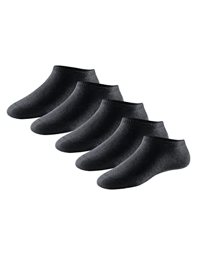 Schiesser Herren 5 Pack Sneakersocken Strümpfe - Stay Fresh Socken, Schwarz_179824, 43-46 EU von Schiesser