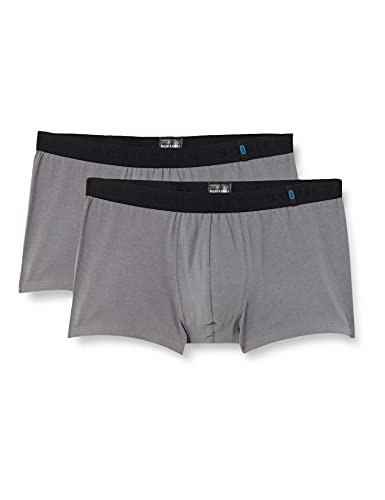 Schiesser Herren 95/5 Short' Unterwäsche, grau, 4 (2er Pack) von Schiesser