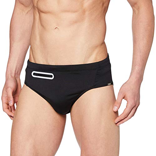 Schiesser Herren Bade-Rio Badehose, Schwarz (Schwarz 000), 5 von Schiesser