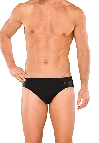 Schiesser Herren Bade-Rio Badehose, Schwarz (Schwarz 000), XXXX-Large (Herstellergröße: 010) von Schiesser