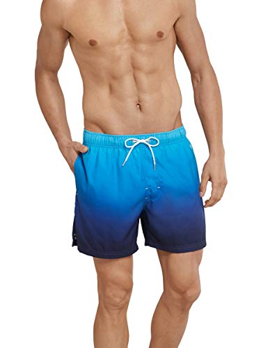 Schiesser Herren Badehose Badeshorts Swimshorts - 160362, Größe Herren:7, Farbe:blau von Schiesser