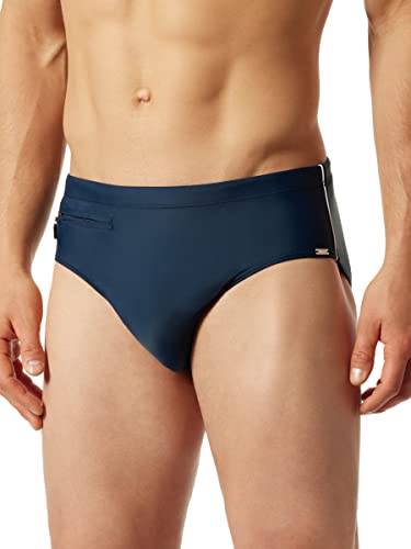 Schiesser Herren Badehose Slip Komfort - 172772, Größe Herren:8, Farbe:Admiral von Schiesser