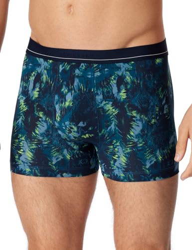 Schiesser Herren Boxershort Mikrofaser-Nachtschwärmer Unterwäsche, Jeansblau_180204, 6 von Schiesser