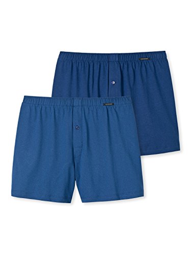 Schiesser Herren Boxershorts 2er Pack Boxershorts , 800 blau, S von Schiesser
