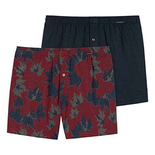 Schiesser Herren Boxershorts 2er Pack Unterwäsche, Sortiert 3 (I), S von Schiesser