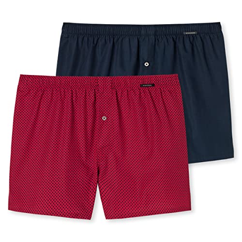 Schiesser Herren Boxershorts Web (2er Pack), mehrfarbig 2 (multicolor), S von Schiesser