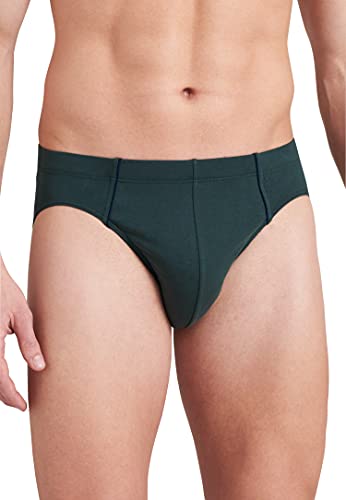 Schiesser Herren Fine Interlock Minislip Slip, Grün, XXL EU von Schiesser