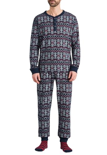 Schiesser Herren Geschenkset Pyjamaset, Mehrfarbig, L von Schiesser