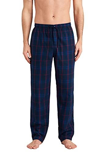 Schiesser Herren Hose Lang Pyjamaunterteil, dunkelblau, 54 von Schiesser