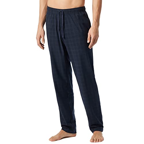 Schiesser Herren Hose Lang Pyjamaunterteil, dunkelblau (blau), 48 von Schiesser