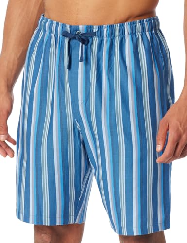 Schiesser Herren Kurze Schlafhose-Mix + Relax Pyjamaunterteil, Aquarium_182191, 48 von Schiesser