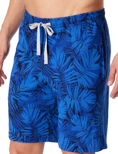 Schiesser Herren Kurze Schlafhose-Mix + Relax Pyjamaunterteil, Indigo_180288, 56 von Schiesser