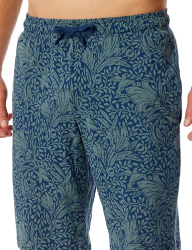 Schiesser Herren Kurze Schlafhose-Mix + Relax Pyjamaunterteil, Khaki_182186, 56 von Schiesser