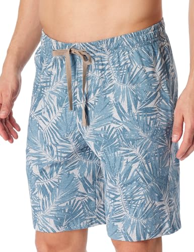 Schiesser Herren Kurze Schlafhose-Mix + Relax Pyjamaunterteil, grau-Mel_180288, 50 von Schiesser