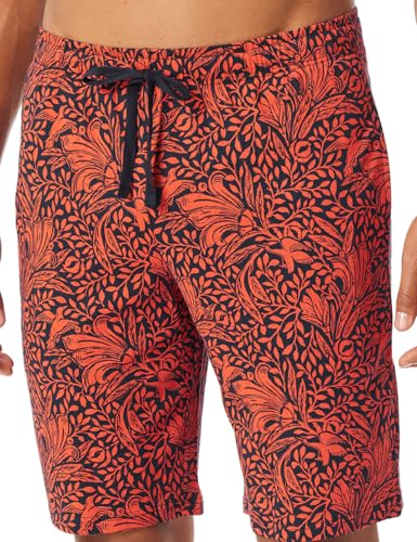 Schiesser Herren Kurze Schlafhose-Mix + Relax Pyjamaunterteil, hellrot_182186, 52 von Schiesser