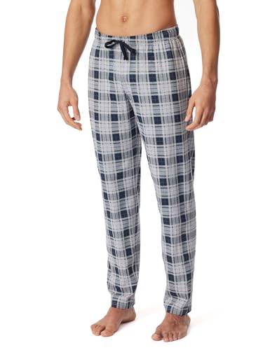 Schiesser Herren Lange Schlafhose Bio-Baumwolle-Mix + Relax Pyjamaunterteil, Multicolor 1_182185, 58 von Schiesser