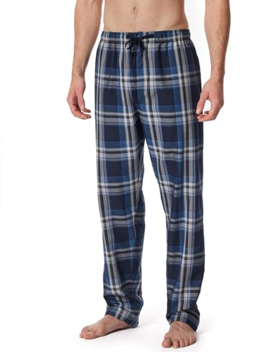 Schiesser Herren Lange Schlafhose Bio-Baumwolle-Mix + Relax Pyjamaunterteil, Multicolor 3_182192, 52 von Schiesser
