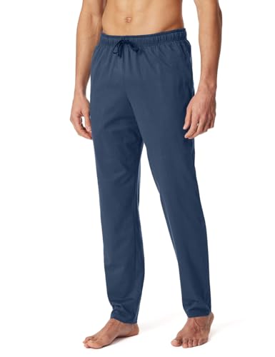 Schiesser Herren Lange Schlafhose Bio-Baumwolle-Mix + Relax Pyjamaunterteil, royal_182185, 52 von Schiesser