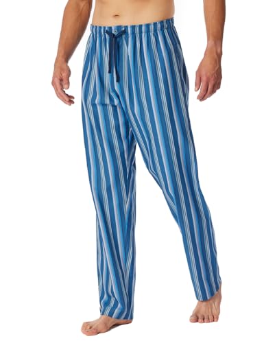 Schiesser Herren Lange Schlafhose-Mix + Relax Pyjamaunterteil, Aquarium_182192, 54 von Schiesser