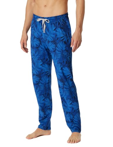 Schiesser Herren Lange Schlafhose-Mix + Relax Pyjamaunterteil, Indigo_180289, 48 von Schiesser