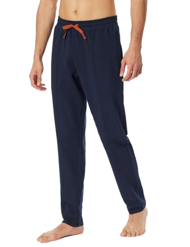 Schiesser Herren Lange Schlafhose-Mix + Relax Pyjamaunterteil, Nachtblau_182598, 48 von Schiesser