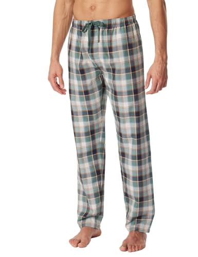 Schiesser Herren Lange Schlafhose-Webhose Organic Cotton-Mix + Relax Pyjamaunterteil, Multicolor 4_180292, 54 von Schiesser