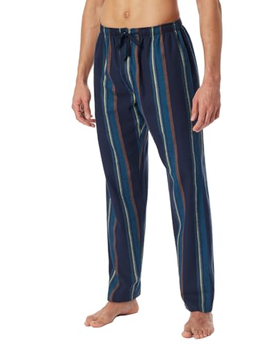 Schiesser Herren Lange Schlafhose-weiches Flanell-Mix + Relax Pyjamaunterteil, Multicolor 2_182050, 50 von Schiesser