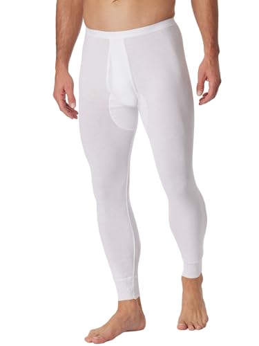 Schiesser Herren Lange Mit Eingriff - Original Feinripp Unterhose, Weiss_005135, XXL EU von Schiesser