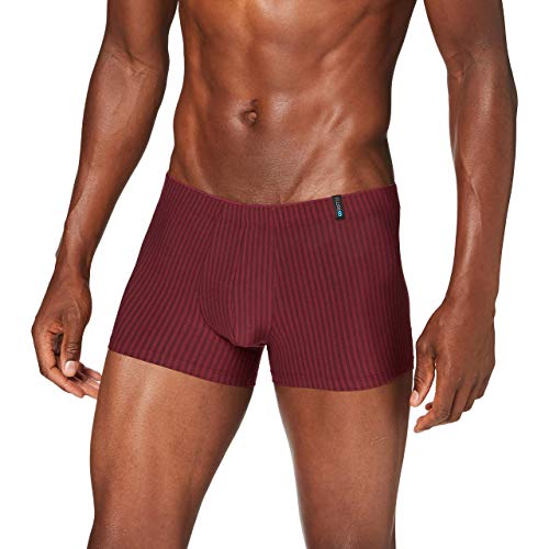 Schiesser Herren Unterwäsche Shorts atmungsaktiv und weich - Long Life Soft, Bordeaux_149047,M von Schiesser