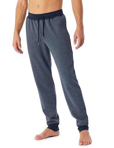 Schiesser Herren Loungwear Schlafhose Jogginghose-Mix + Relax Pyjamaunterteil, Nachtblau, 50 von Schiesser