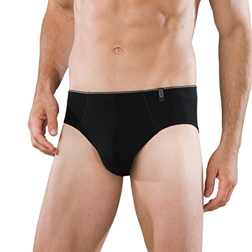 Schiesser Herren Minislip 95/5 205422 2er Pack, Größe:7/XL;Farbe:schwarz-000 von Schiesser