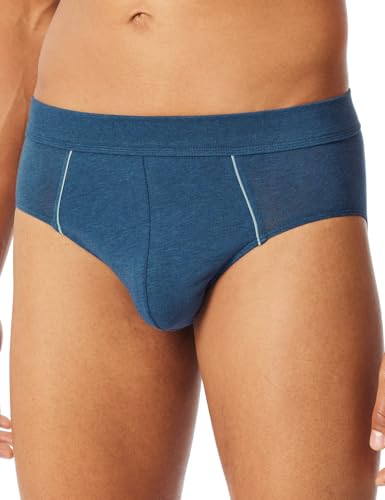 Schiesser Herren Minislip-Comfort Fit Slip, dunkelblau-Mel_181841, L von Schiesser