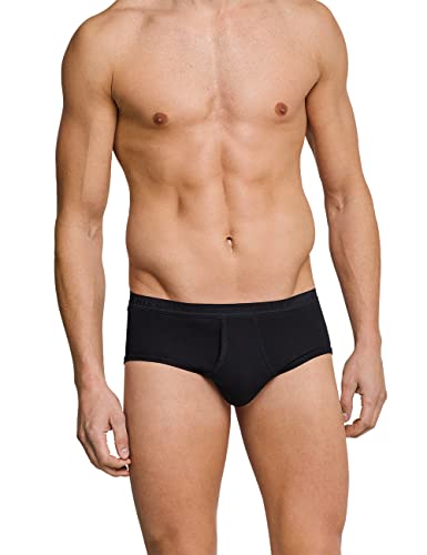 Schiesser Herren Sportslip Slip, Schwarz (000-schwarz), 7 EU von Schiesser