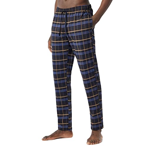 Schiesser Herren Mix & Relax Hose Lang Pyjamaunterteil, Dunkelbraun, 56 von Schiesser