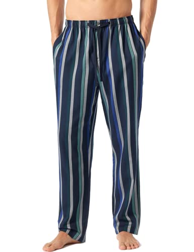 Schiesser Herren Mix & Relax Hose Lang Pyjamaunterteil, royal, 54 von Schiesser