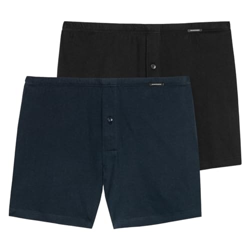 Schiesser Herren 2 PACK Boxershorts Baumwolle Jersey weich Multipack - Jerseyboxer, sortiert 3_174002, 4/ S Schiesser Herren 2 PACK Boxershorts Baumwolle Jersey weich Multipack - Jerseyboxer, sortiert 3_174002, 4/ S von Schiesser