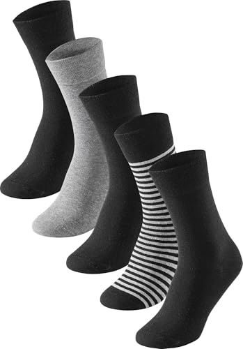 Schiesser Herren 5 Pack Strümpfe - Stay Fresh Socken, Sortiert 1_173197, 43-46 EU von Schiesser