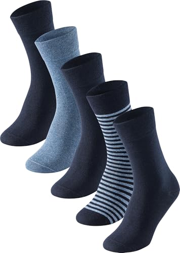 Schiesser Herren 5 Pack Strümpfe - Stay Fresh Socken, Sortiert 1_173198, 39-42 EU von Schiesser