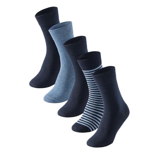 Schiesser Herren 5 Pack Strümpfe - Stay Fresh Socken, Sortiert 1_173198, 43-46 EU von Schiesser