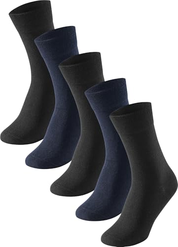 Schiesser Herren 5 Pack Strümpfe - Stay Fresh Socken, Sortiert 1_173199, 43-46 EU von Schiesser