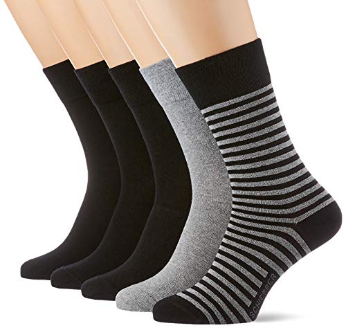 Schiesser Herren 5 Pack Strümpfe - Stay Fresh Socken, Sortiert 1_173197, 43-46 EU von Schiesser