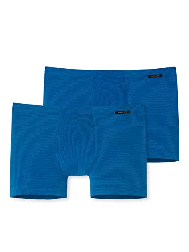 Schiesser Herren Multipack Shorts (2er Pack) Boxershorts, Blau (royal 819), XX-Large (Herstellergröße: 008) von Schiesser
