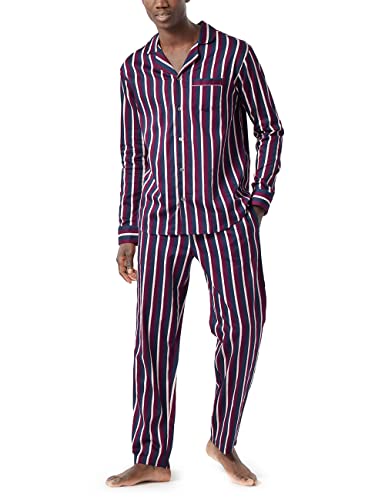 Schiesser Herren Pyjama Lang Pyjamaset, lila, 56 von Schiesser