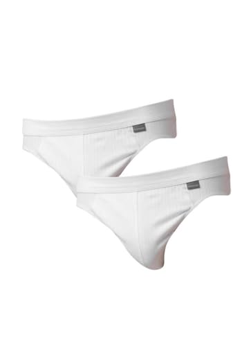 Schiesser Herren 2 Pack - Authentic Slip, Weiss_105984, M EU von Schiesser