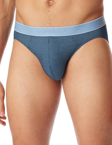 Schiesser Herren Rio Duality Function Slip, blaugrau_181120, M von Schiesser