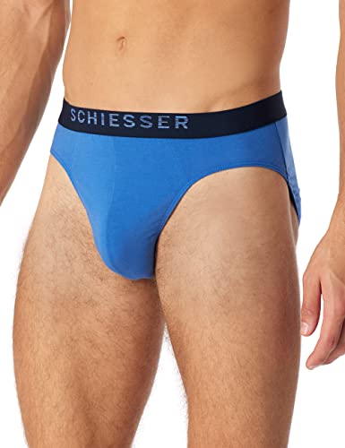 Schiesser Herren Rio Slip, blau Melange, 8 von Schiesser