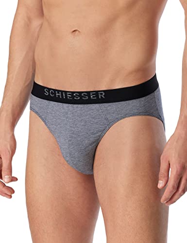 Schiesser Herren Rio Slip, grau Melange, 4 von Schiesser