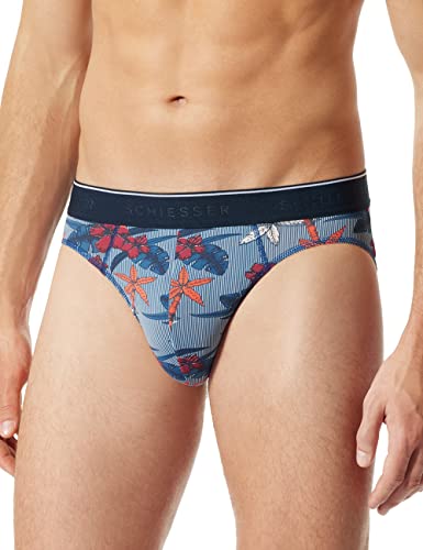 Schiesser Herren Rio-Slip Unterwäsche, blau, 4 von Schiesser