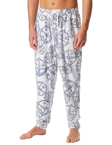 Schiesser Herren Schlafhose lang Loungewear Nightwear Organic Cotton 150 Years Pyjamaunterteil, Multicolor 1_183226, 54 von Schiesser